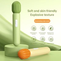 Nouveaux vibrateurs féminins à 12 fréquences de vibration, aspect cactus, en silicone, rechargeables par USB, 100% étanches, réalistes