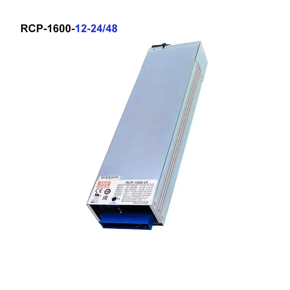 מתכוון גם RCP-1600-48 1600w 48v 1000 ~ 3000W חכם כוח קצה קדמי אספקת חשמל מערכת עם עזר כוח