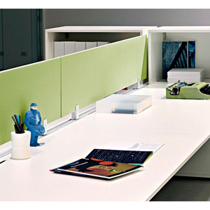 Custom Sound Absorbing Acoustic Panel Polyester Desk Divider Office <strong>Partition</strong> <strong>Screens</strong> - Product Image 2
