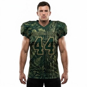 Camiseta de Fútbol Americano Personalizada con Transferencia Térmica, 100% Poliéster, Transpirable, Antibacteriana, 180g, Manga Corta, Unisex - Product Image 5