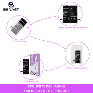 Batería de Marca BENAET de Capacidad Completa OEM de Alta Calidad para Teléfono Celular <span class=keywords><strong>iPhone</strong></span> X Xs Max 6 6S 7G 7P 7S Plus 8 - Product Image 5