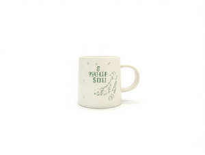 Tazza in Ceramica 480ml con Stampa Lettering, Design Minimalista, per Uso Domestico, Idea Regalo - Product Image 1