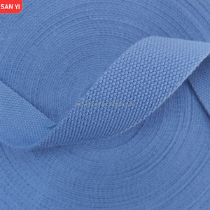 Vente en gros d'accessoires de sac à sangle en polyester pour sangle de bagage <span class=keywords><strong>ruban</strong></span> <span class=keywords><strong>sergé</strong></span> en <span class=keywords><strong>coton</strong></span> pour sangle d'appareil photo pour projets de sangle - Product Image 1