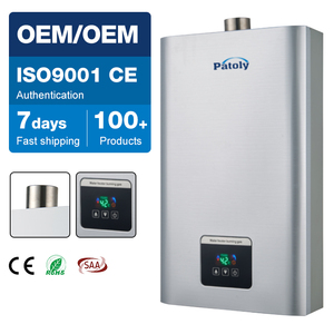 Scaldabagno a <span class=keywords><strong>Gas</strong></span> Istantaneo a Temperatura Costante da 12L e 16L per Uso Residenziale e Commerciale, Display LED, Montaggio a Parete per Tutta la <span class=keywords><strong>Casa</strong></span>, a <span class=keywords><strong>Gas</strong></span> Naturale - Product Image 5
