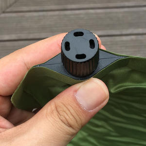 Oreiller gonflable portable 28x26x14cm, rectangulaire, en polyester, pour le voyage, le camping, le sommeil, pliable, léger, pour une utilisation en extérieur - Product Image 2