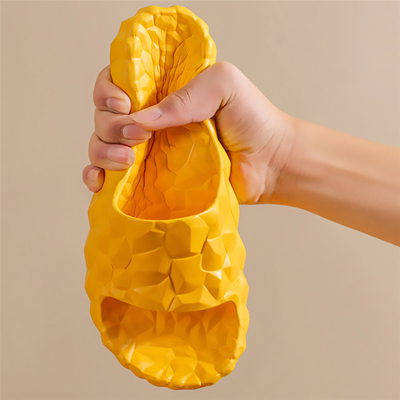 Home Fashion Slippers Women Men Thick Flat Bottom Sandals Household EVA Slides