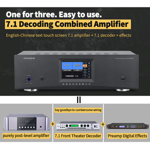 <span class=keywords><strong>Amplificador</strong></span> de Potencia para Sistemas de Cine en Casa <span class=keywords><strong>7.1</strong></span> Receptor de Audio y Video Digital HD KTV Karaoke con Sonido DTS 3D/8K - Product Image 2