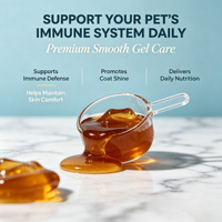 Gel de soutien immunitaire pour chiens et chats, pâte nutritionnelle Omega3, renforce l'immunité et la brillance du pelage