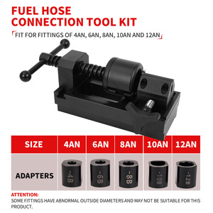 Auto Repair <b>Tool</b> Manual AN Fitting Installation Kit With Adapters For Fuel Line Maintenance HR062 - Product Image 4
