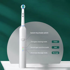 Cepillo de Dientes Eléctrico Sónico Recargable Nuevo y en Oferta, Cerdas Suaves, Resistente al Agua IPX7, Uso Doméstico, Limpieza Profunda - Product Image 2