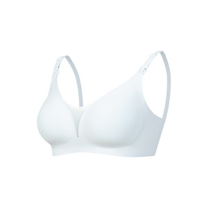<span class=keywords><strong>Reggiseno</strong></span> per allattamento con <span class=keywords><strong>apertura</strong></span> <span class=keywords><strong>frontale</strong></span> in un pezzo per donne in gravidanza e dopo il parto senza cuciture-Design Anti-rilassamento - Product Image 5