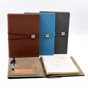 Offre Spéciale multifonctionnel bande élastique étudiant papeterie cahier à feuilles mobiles journal d'affaires cahier Journal planification livre - Product Image 1