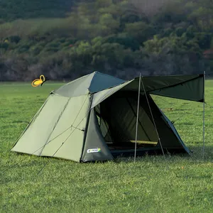 Portatile grande casa famiglia campeggio tenda da esterno campo prevenzione delle zanzare escursionismo spiaggia tende da viaggio tenda automatica per feste di lusso