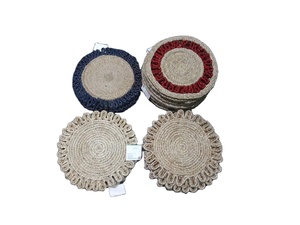 Tapis tressés en jute tuftés à la main de haute qualité 2026, style moderne, tapis jacquard traditionnel pour la maison et les hôtels, idéal pour la prière - Product Image 2