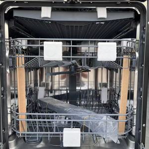 Lavavajillas de Acero Inoxidable Negro, 14 Platos, 60 cm, con 3 Niveles de Cestas, Soporte para Media Carga/Secado Automático de Puerta, 220V Estándar UE, 14se - Product Image 2
