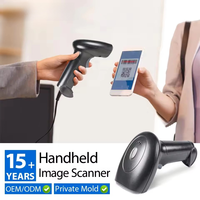 Escáner de Códigos QR USB Inalámbrico, Lector de Códigos de Barras 2D, Sensor de Imagen CMOS, PDF417, Compatible con Pantalla Móvil MAC, Marca YOKO, 1 Año de Garantía