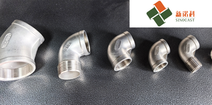 Bán Chạy Nhất Ống Nước Vật Liệu SS304/316 Thép Không Gỉ Threaded Khuỷu Tay Phụ Kiện Đường Ống Cho Cấp Nước - Product Image 4