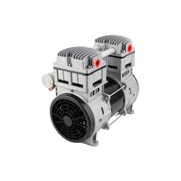 Compresseur d'air à piston sans huile 14.4m ³/h 240L/min Système d'air propre à faible bruit pour une alimentation en air continue OEM Factory China