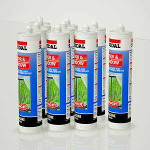 Saludal 300ml buon adesivo resistenza al calore ad alta temperatura adesivo sigillanti al silicio di buona qualità - Product Image 6