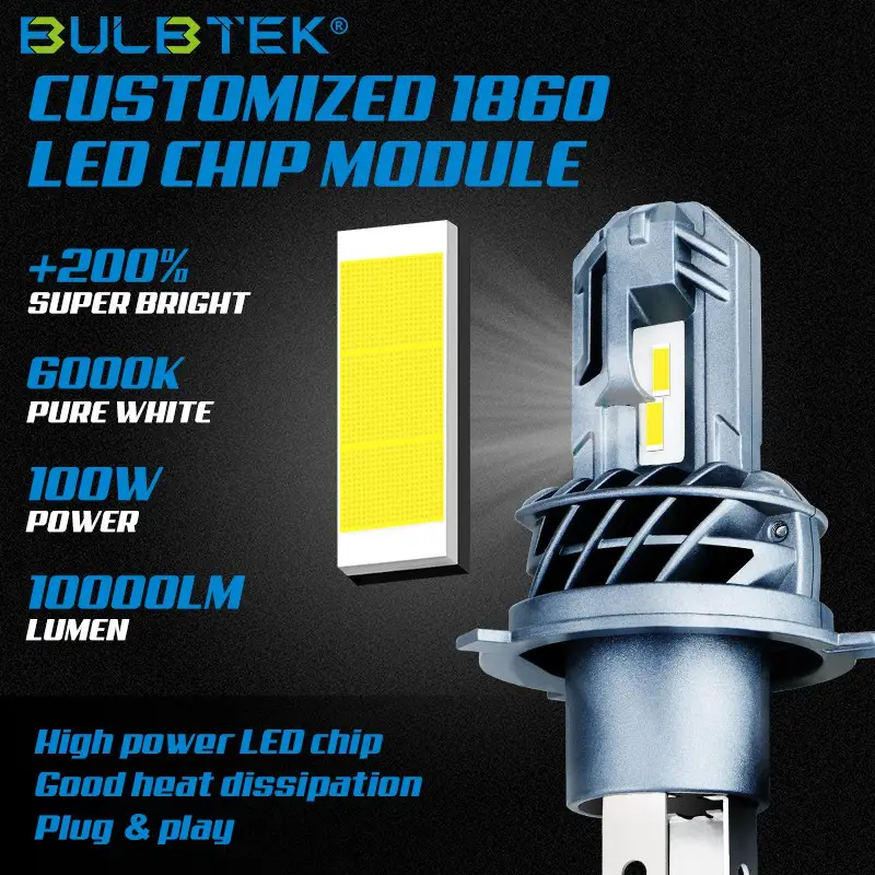 Serie limitée LED H7 75W ventilée- Next-Tech®