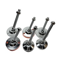 Accessoires de réglage pour support de montage, rotule robuste, pied de nivellement, plaque de base