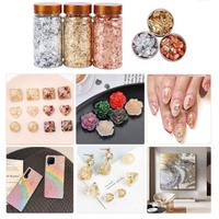 UNIMOULD Feuilles d'or comestibles autocollantes écologiques pour pâtisserie, nail art, remise de diplôme, Halloween, Fête des Pères