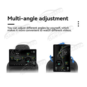Pantalla de entretenimiento trasera Carplay de 14,0 pulgadas, <span class=keywords><strong>Radio</strong></span> universal para <span class=keywords><strong>coche</strong></span>, navegación GPS, reproductor de vídeo Multimedia, fácil instalación - Product Image 4