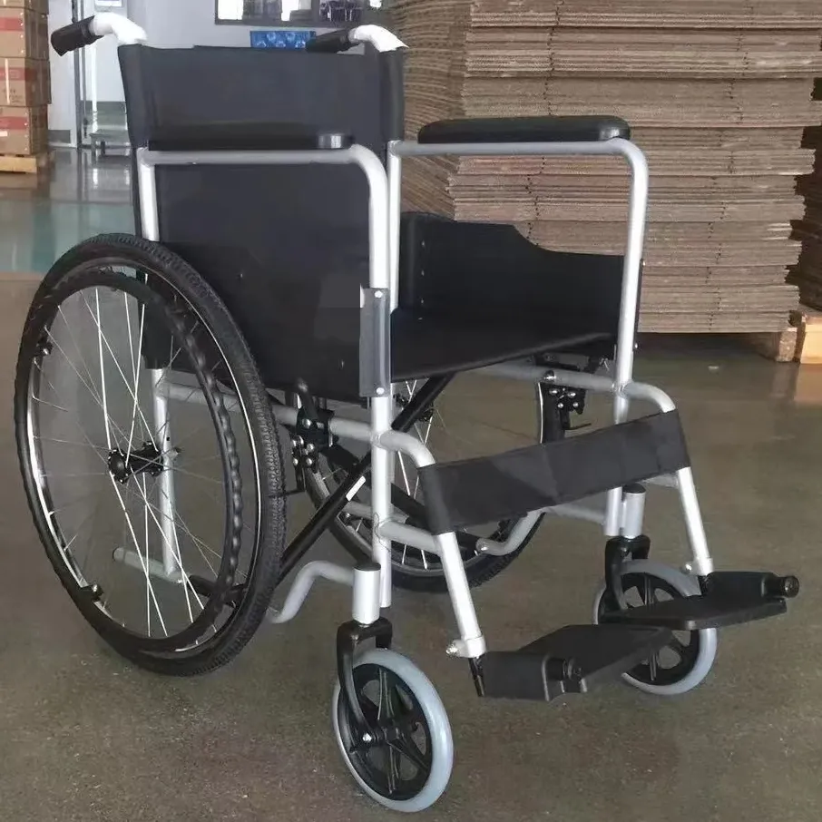Товары для здоровья, инвалидное кресло, экономичное стальное инвалидное кресло, Заводская поставка
