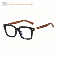 Nouvel Arrivage ZK2519 – Montures de Lunettes de Vue Carrées Pleines Montures avec Protection Anti-Lumière Bleue et UV400 – Fabrication Usine