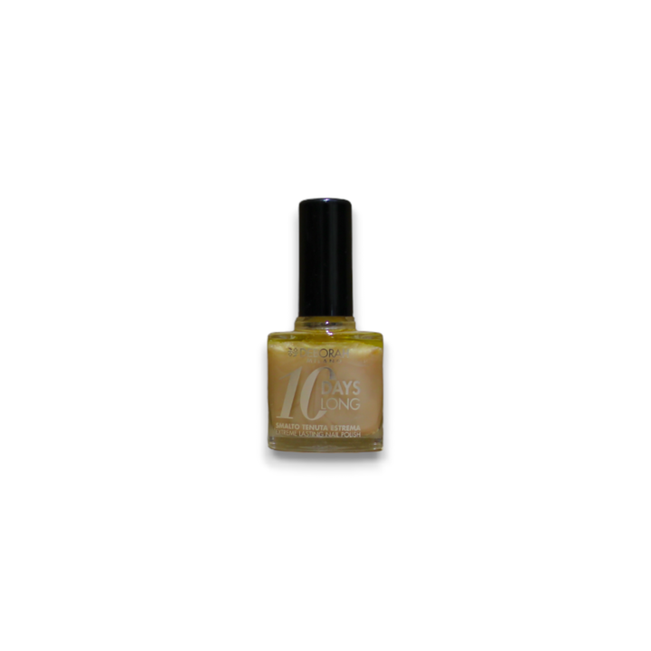 Deborah 10 Days Quick-Dry Nail Polish 2-in-1 Pearly Rose 580 11 ml Volume Peel-Off and Soak-Off Features for Nail Art
