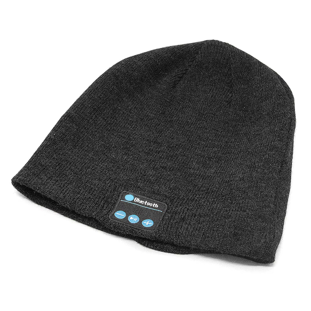 High Quality Wireless Bluetooth Knitted Beanie Hat With Headphones Music Function Gifts for Men Outdoor Use Bluetooth Beanie