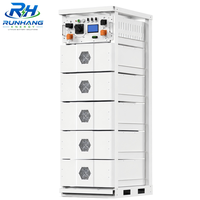 Système de stockage d'énergie domestique 51,2 V 314 Ah Batterie LiFePO4 >6000 cycles Durée de vie de 15 ans Modulaire Empilable Système de stockage d'énergie solaire divisé ESS BESS