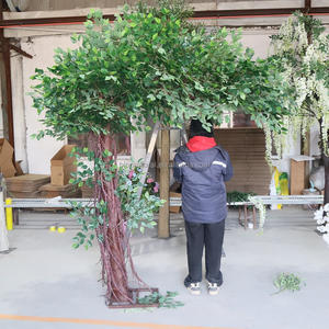 Arbres artificiels en fleurs de cerisier BL-AP19, extensions de 7 et 8 pieds, fleurs jaunes de Sakura, fausses branches de cerisier, décoration de mariage - Product Image 3