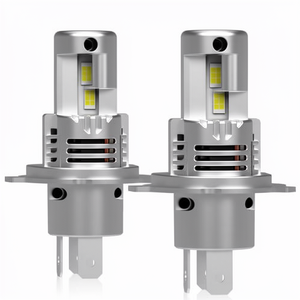Ampoules H4 Phares Feux de Croisement/Feux de Route Super Lumineuses Améliorées 900% Plus Lumineuses 50000LM Luminosité 1:1 Halogène <span class=keywords><strong>Mini</strong></span> Taille Durée de Vie 10 Ans Plug & Play 12V - Product Image 1