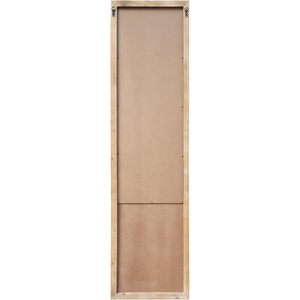 PARISLOFT-Espejo de ventana de Casa de Campo, marco de madera maciza, espejo colgante desgastado para pared, sala de estar, dormitorio - Product Image 5