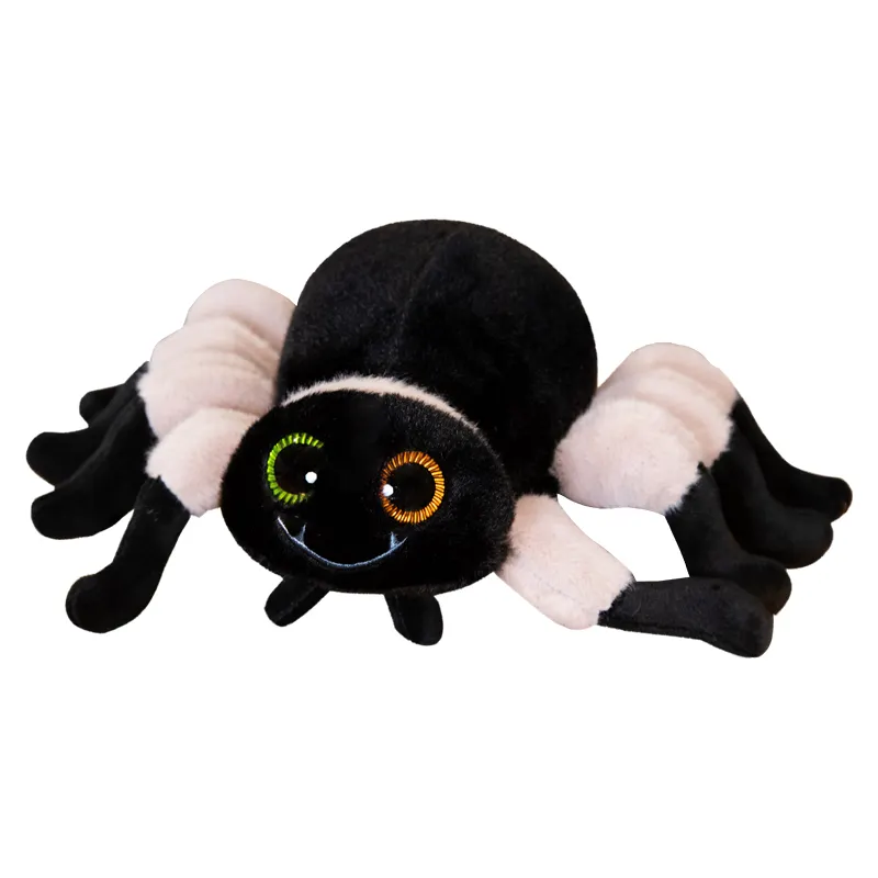 New Big-eye Spider Plush Toy Simulation Prank Long-legged Caterpillar Cartoon Doll Boy Gift Creative Home Accessories