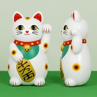 Décoration de Nouvel An gonflable Maneki Neko/chat porte-bonheur/poupée de boxe pour le Nouvel An chinois