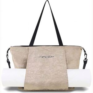 Échantillon gratuit Sac de sport multi-usages personnalisé avec logo pour femmes, sac de yoga, sac pour tapis de yoga - Product Image 3