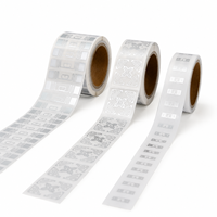 Étiquette RFID UHF personnalisée Tophonesty, étanche/résistante aux intempéries, 860-960 MHz, mini-autocollant pour contrôle d'accès et gestion des actifs