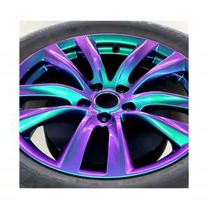 ผงสีมุกเปลี่ยนสี บลูพีพีล ชามีเลียน พาวเดอร์ สำหรับตกแต่งรถยนต์ ทาเล็บ - Product Image 3