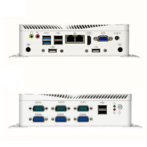 2.5 gga J1900 WiFi VGA 6 USB 6 COM <span class=keywords><strong>Rs232</strong></span> 6157/6167U Intel 6 Serial Port <span class=keywords><strong>Linux</strong></span> 2 LAN IOT Industrial Mini PC with GPIO - Product Image 2