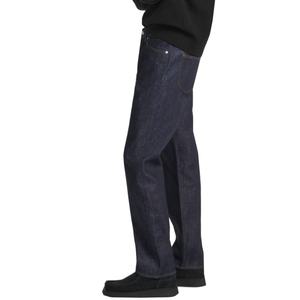 กางเกงยีนส์เดนิมดิบคลาสสิกขายส่ง คุณภาพสูง ยีนส์ญี่ปุ่น กางเกงยีนส์ผู้ชายทรงตรง แฟชั่น กางเกงขายาวผ้าเดนิมขอบดิบ - Product Image 2