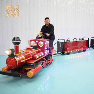 Train électrique sans rails Nova Rides de haute qualité en acier 17P pour visites touristiques, jeux électriques, parc d'attractions, manège intérieur pour enfants - Product Image 2