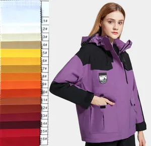 높은 품질 320 Taslan 100% 나일론 Pu 코팅 직물 바람 증거 방수 다운 증거 눈물 방지 fabricFor 재킷