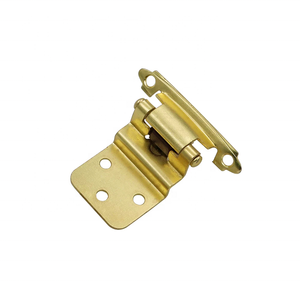 Promotionele 3/8 "Iron Overlay Insert Zelfsluitende Semi-Verborgen <span class=keywords><strong>Wrap</strong></span> Scharnier Voor Houten Kasten Voor Slaapkamer Exterieur Ziekenhuis - Product Image 4