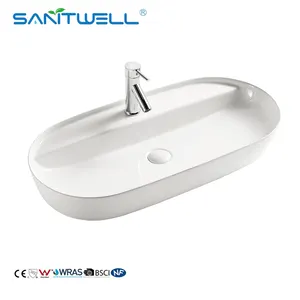 New Modern Sanitary Ware Sink Bathroom Wash Basin Porcelain Hand Wash Basin Lavatory