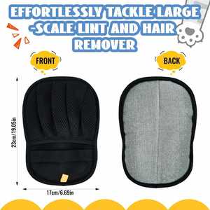 ถุงมือกำจัดขนสัตว์เลี้ยงแบบพกพา ป้องกันไฟฟ้าสถิต สำหรับสุนัขและแมว - Product Image 4