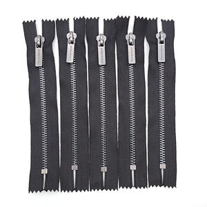 YYX Dây Kéo Kim Loại Chịu Lực Nặng Cho Túi Xách Quần Áo Biểu Tượng Tùy Chỉnh #5 Dây Kéo Kim Loại Đóng Cuối - Product Image 6