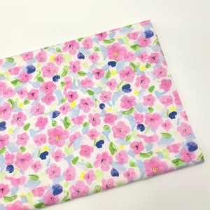 Nouvelle série rose de tissus en coton pur à motifs floraux, tissu en sergé pour patchwork DIY, pour artisanat et fabrication de literie domestique - Product Image 2