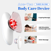 Thérapie vibrante électrique G5 amincissant l'appareil intelligent de corps masseur anti-vide dispositif de ventouses